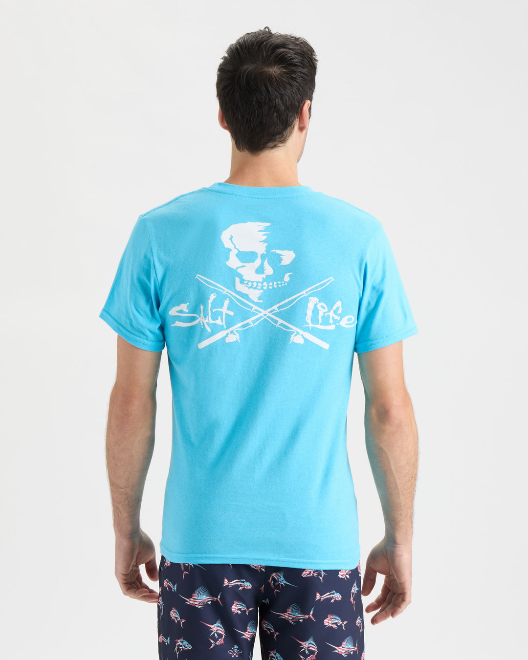 Men's Skull and Poles Short Sleeve Tee