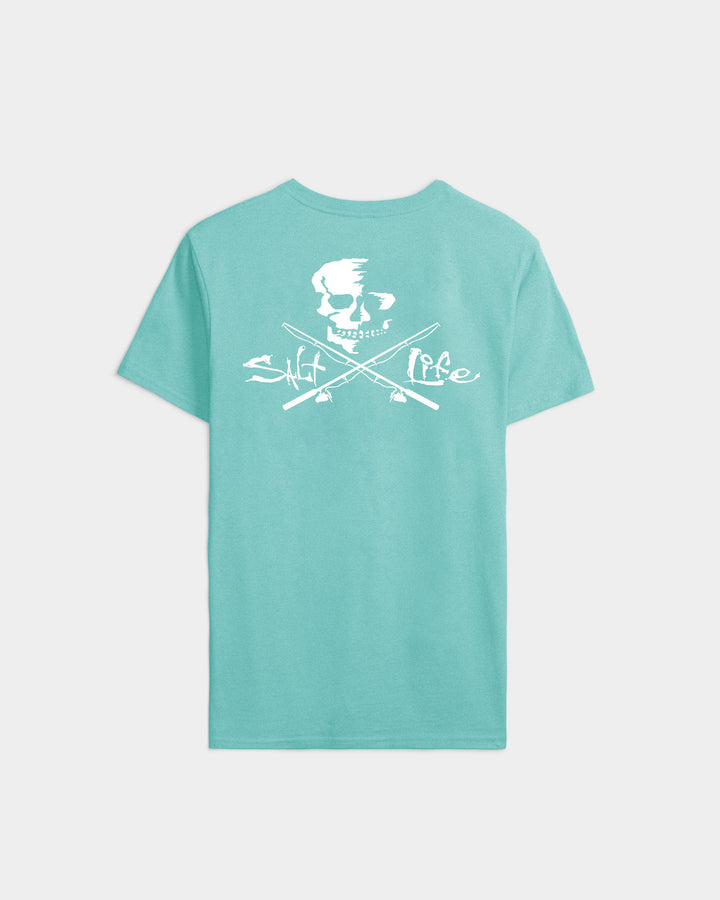 Men’s Skull and Poles Short Sleeve Tee