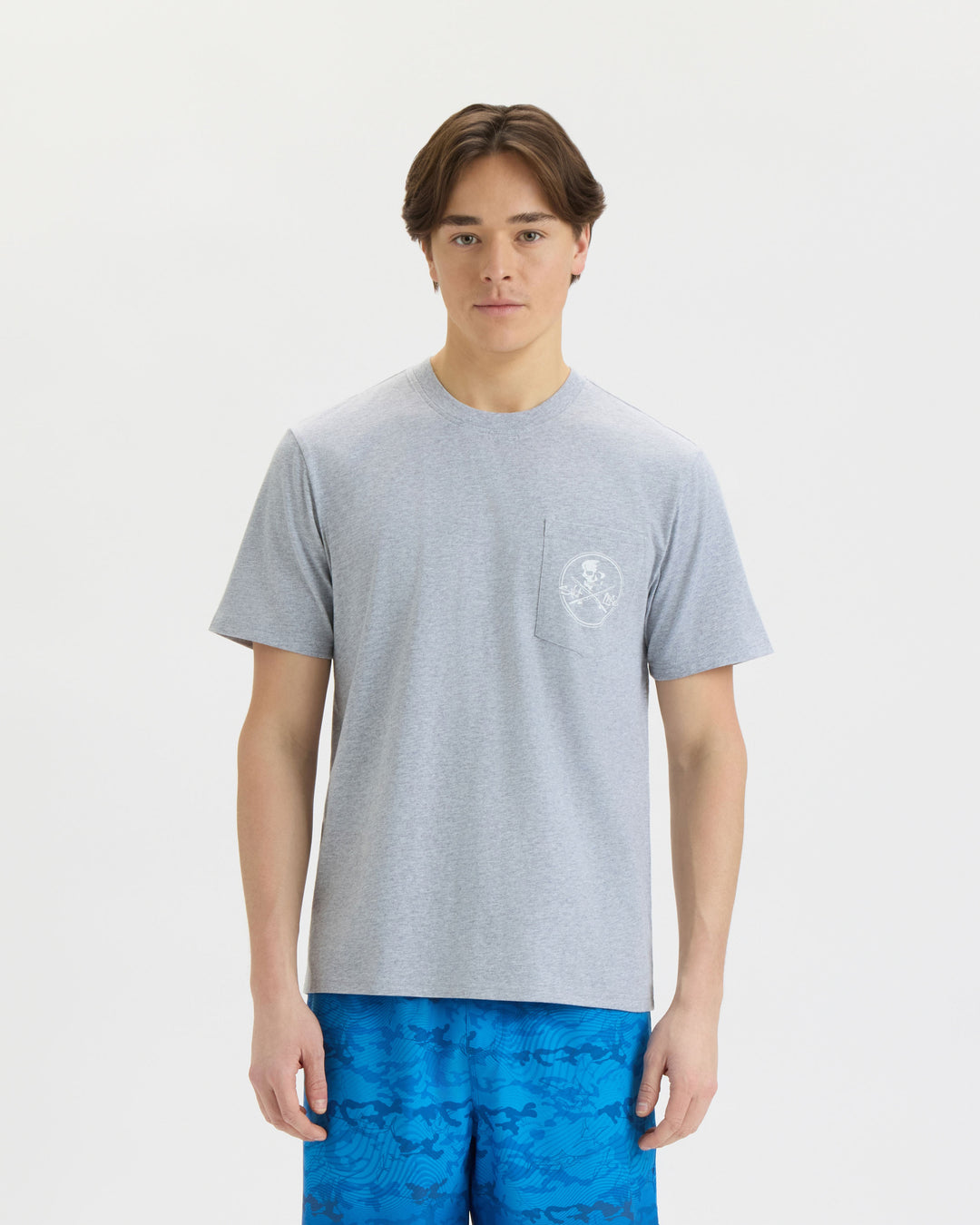 Men's Skull and Poles Short Sleeve Tee