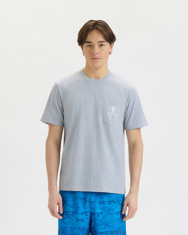 Men's Skull and Poles Short Sleeve Tee