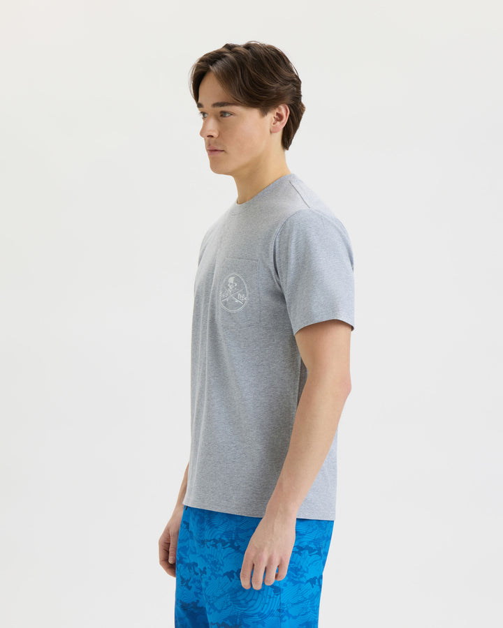 Men's Skull and Poles Short Sleeve Tee