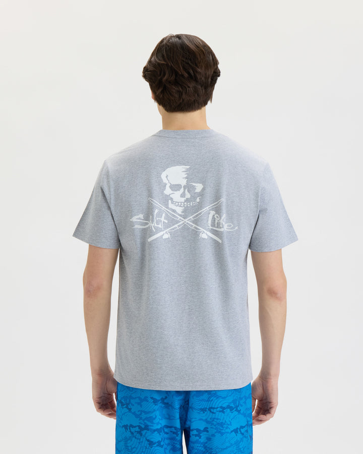 Men's Skull and Poles Short Sleeve Tee