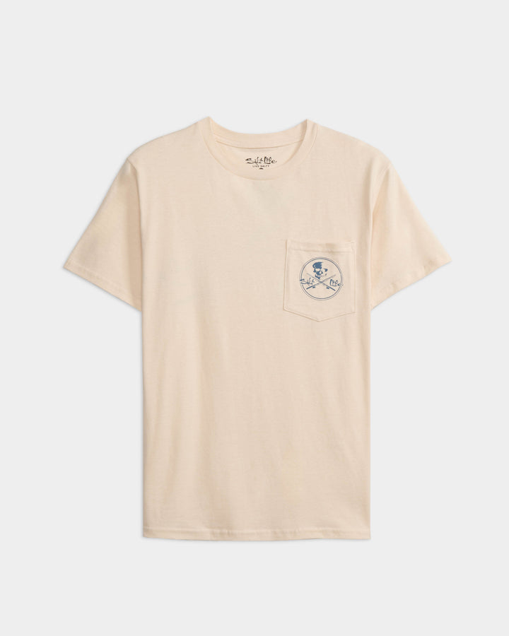 Men's Skull and Poles Short Sleeve Tee