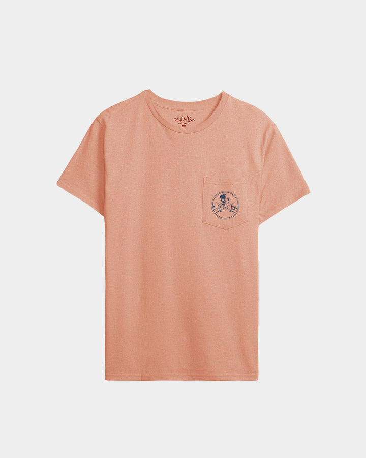 Men’s Skull and Poles Short Sleeve Tee