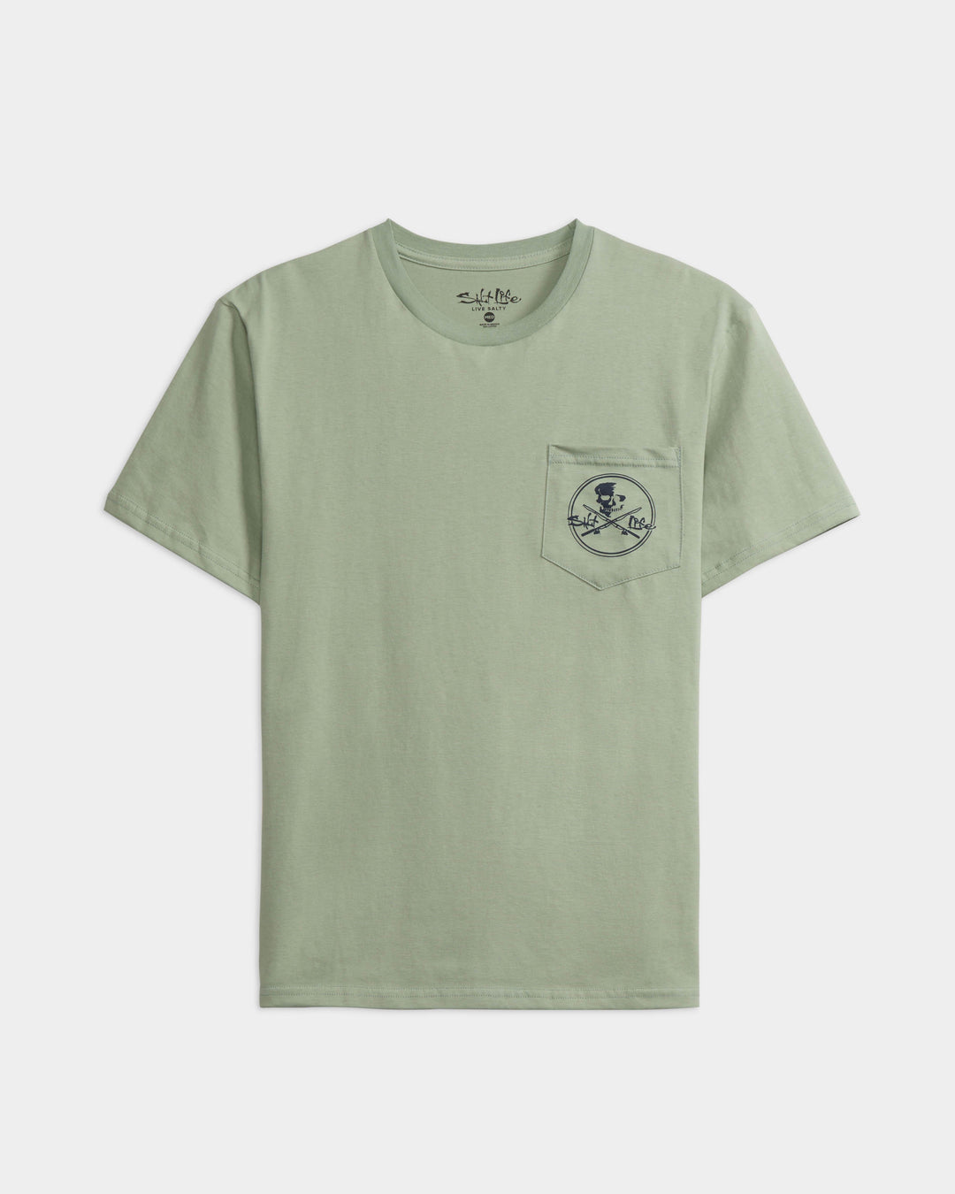 Men's Skull and Poles Short Sleeve Tee