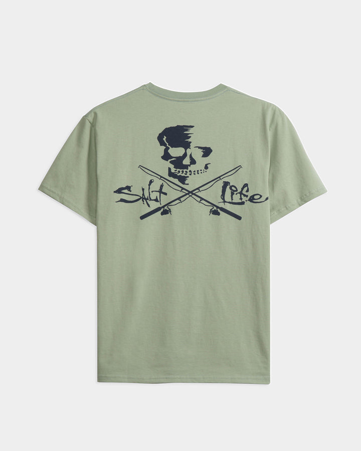 Men's Skull and Poles Short Sleeve Tee
