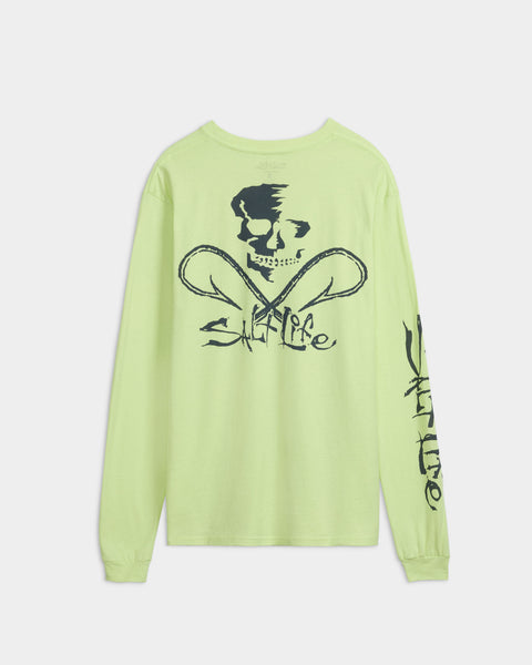 Men's Skull and Hooks Long Sleeve Shirt