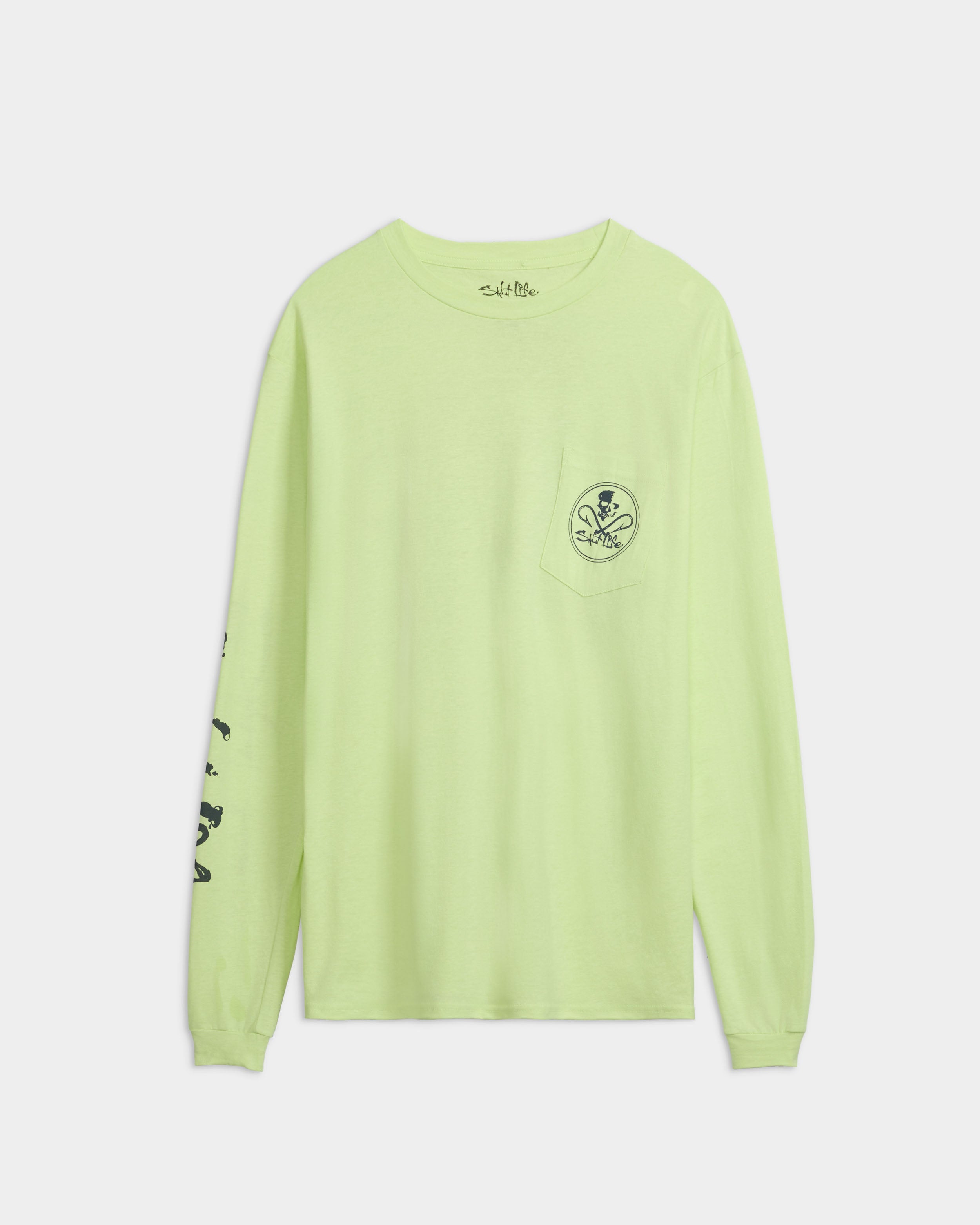 Men's Skull and Hooks Long Sleeve Shirt