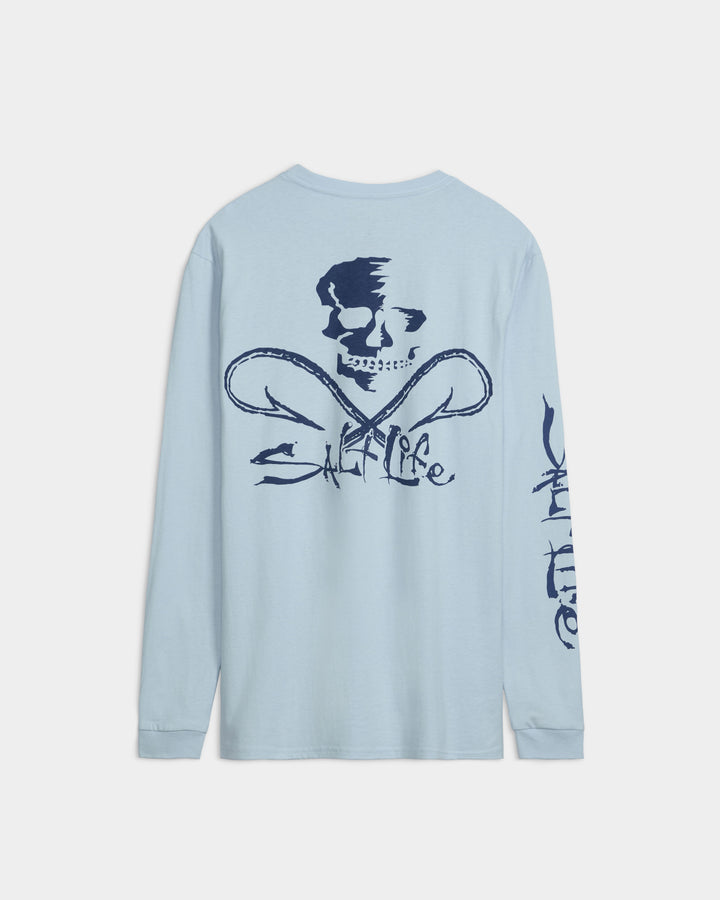 Men's Skull and Hooks Long Sleeve Shirt