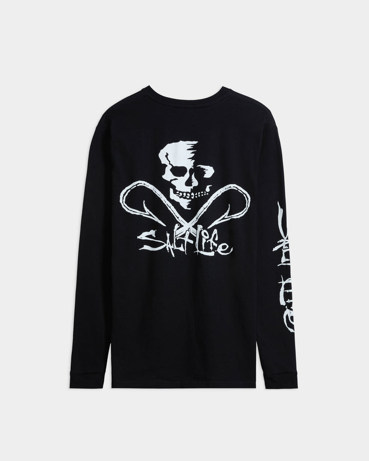 Men’s Skull and Hooks Long Sleeve