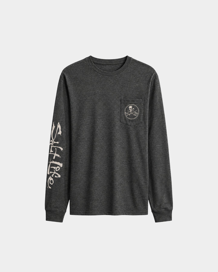 Men’s Skull and Poles Long Sleeve Shirt