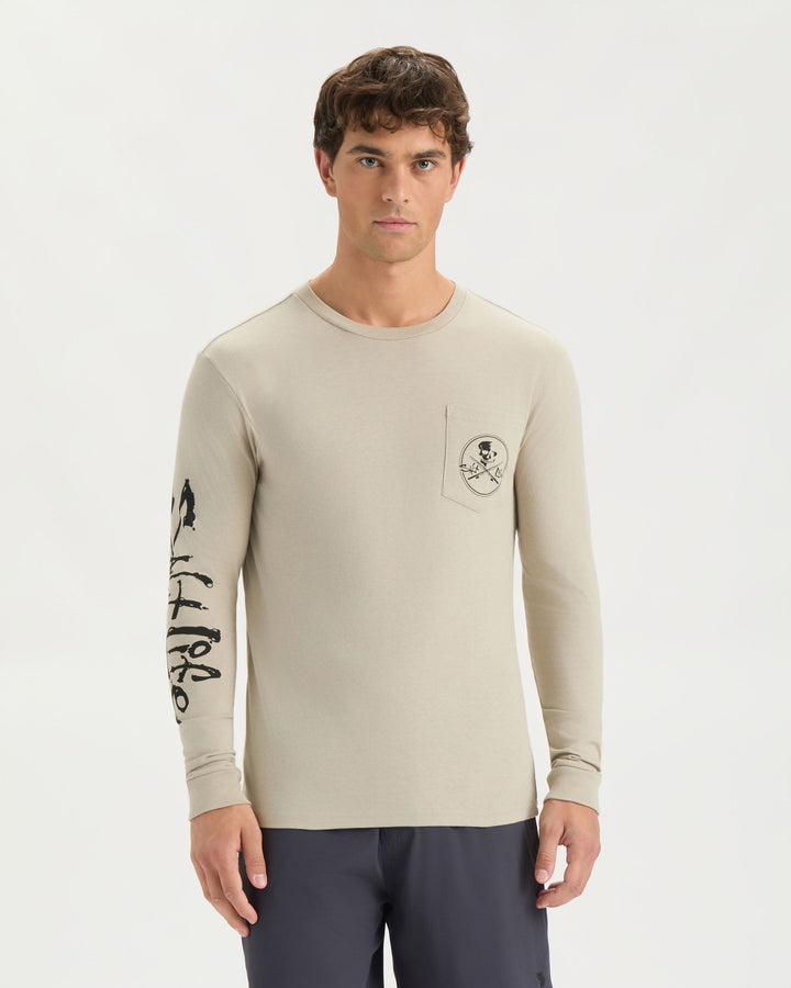 Men’s Skull and Poles Long Sleeve