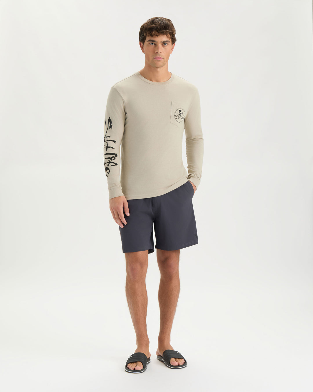 Men’s Skull and Poles Long Sleeve