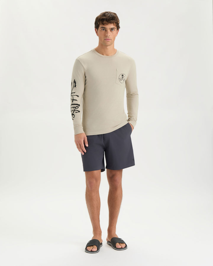 Men’s Skull and Poles Long Sleeve