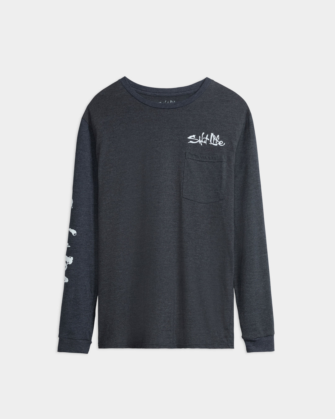 Men’s Hook Line and Sinker Fade Long Sleeve Shirt