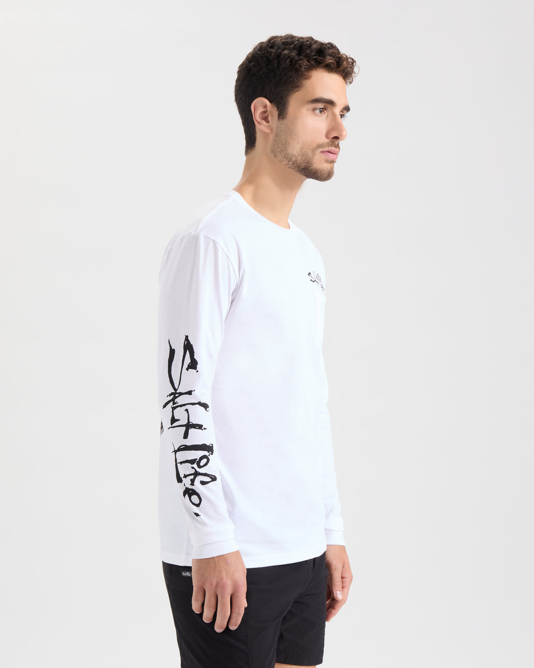 Men's Hook Line and Sinker Fade Long Sleeve Shirt