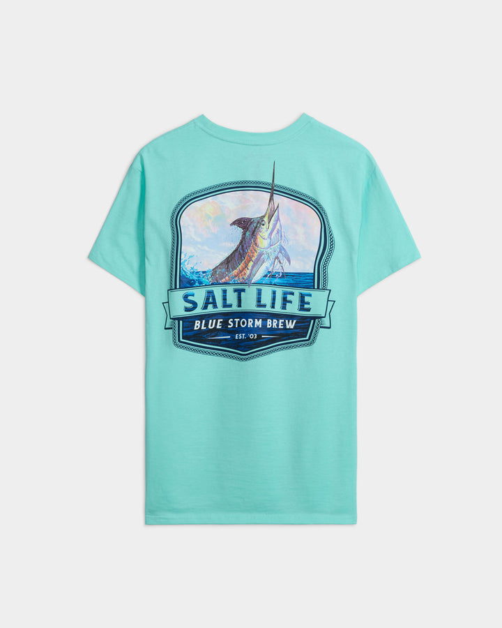 Men’s Blue Storm Brew Short Sleeve Tee