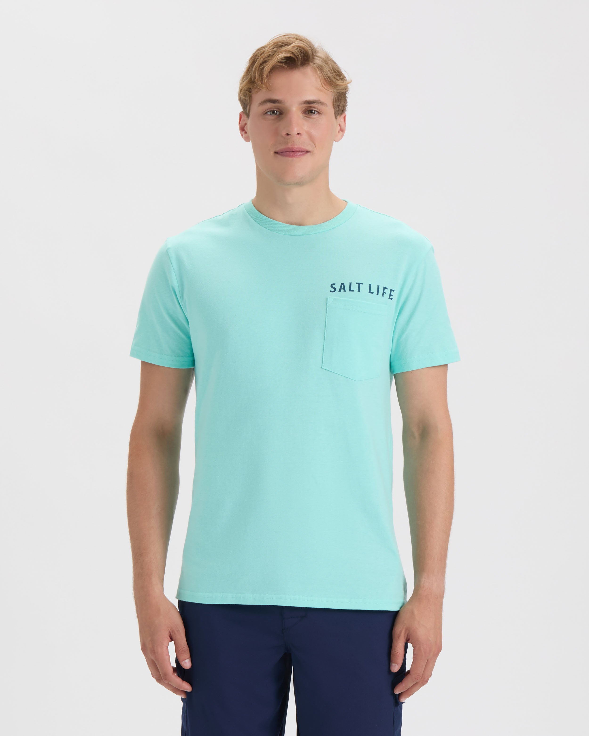 Men's Blue Storm Brew Short Sleeve Tee