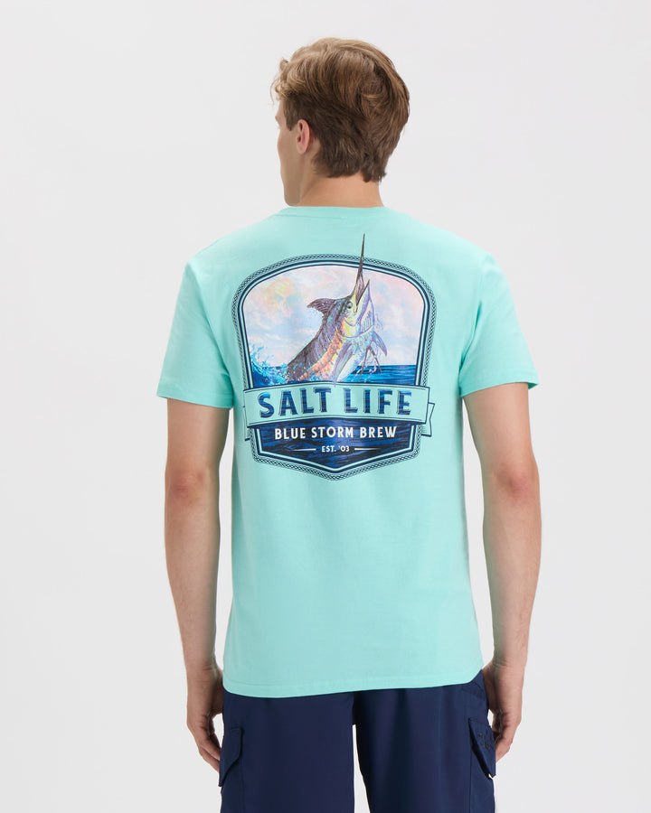 Men’s Blue Storm Brew Short Sleeve Tee