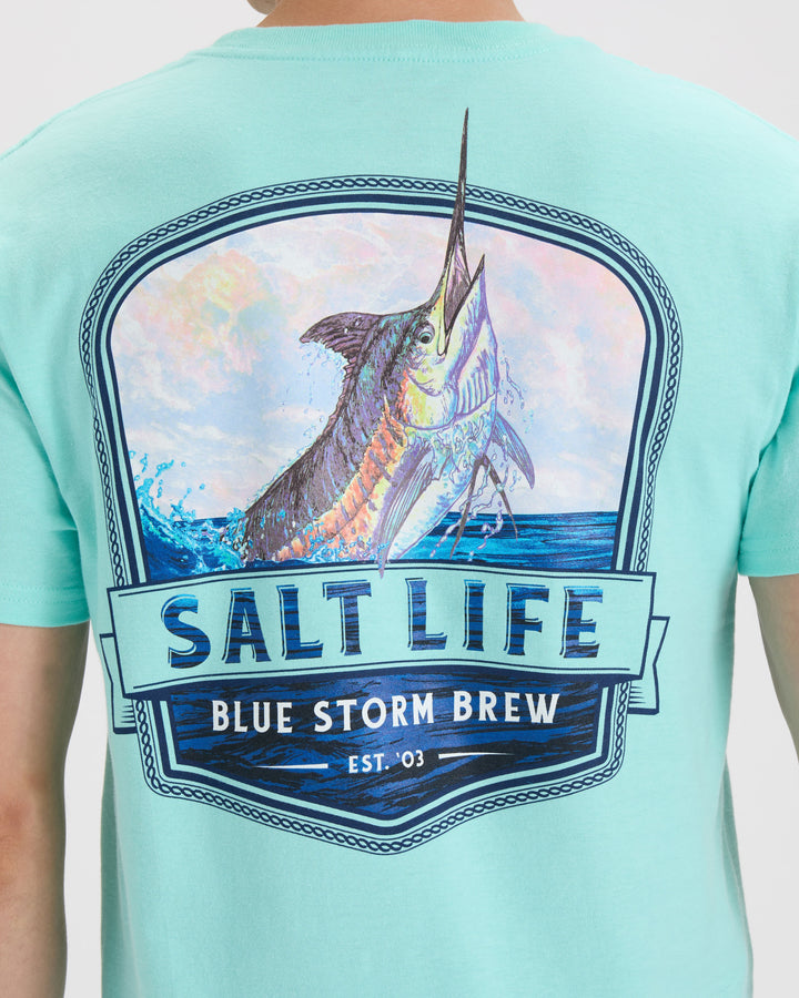 Men’s Blue Storm Brew Short Sleeve Tee
