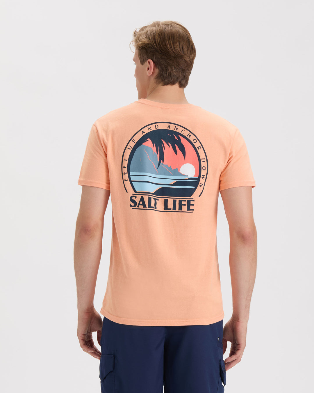 Men’s Palm Sunset Short Sleeve Tee