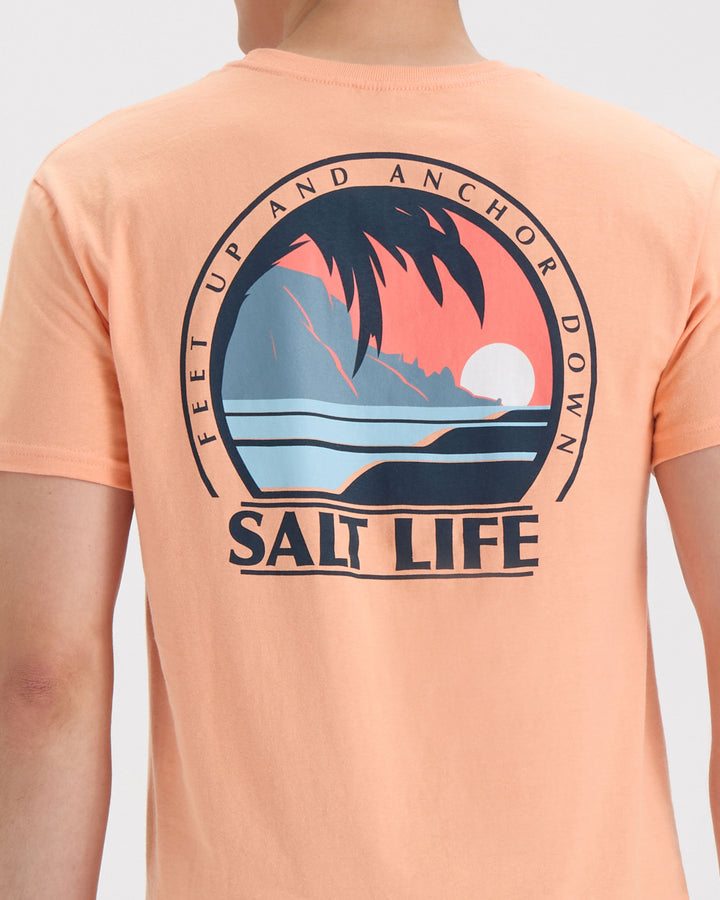 Men’s Palm Sunset Short Sleeve Tee