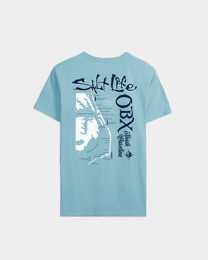 Men’s OBX Map Short Sleeve Tee