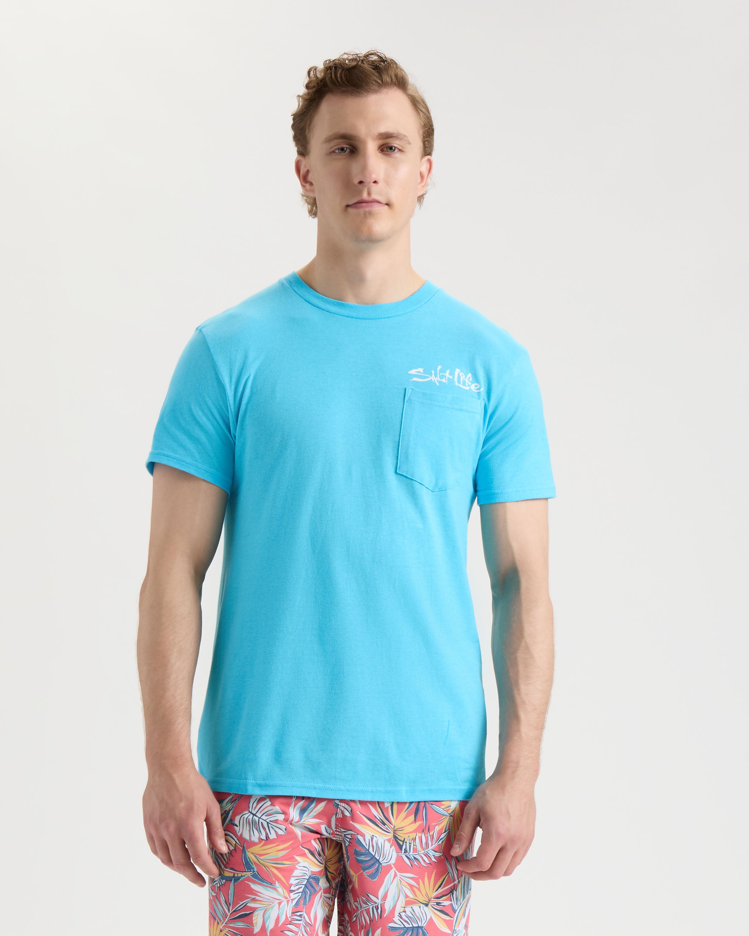 Men's Striated Short Sleeve Tee