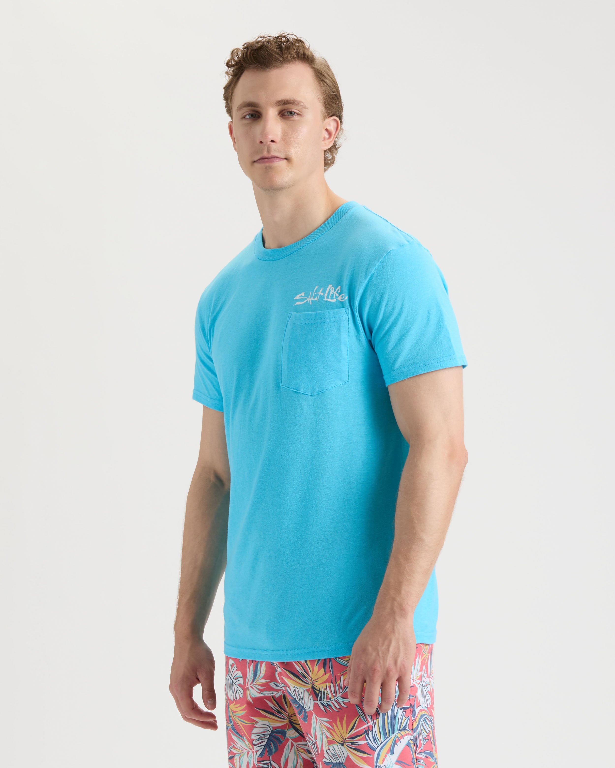 Men's Striated Short Sleeve Tee