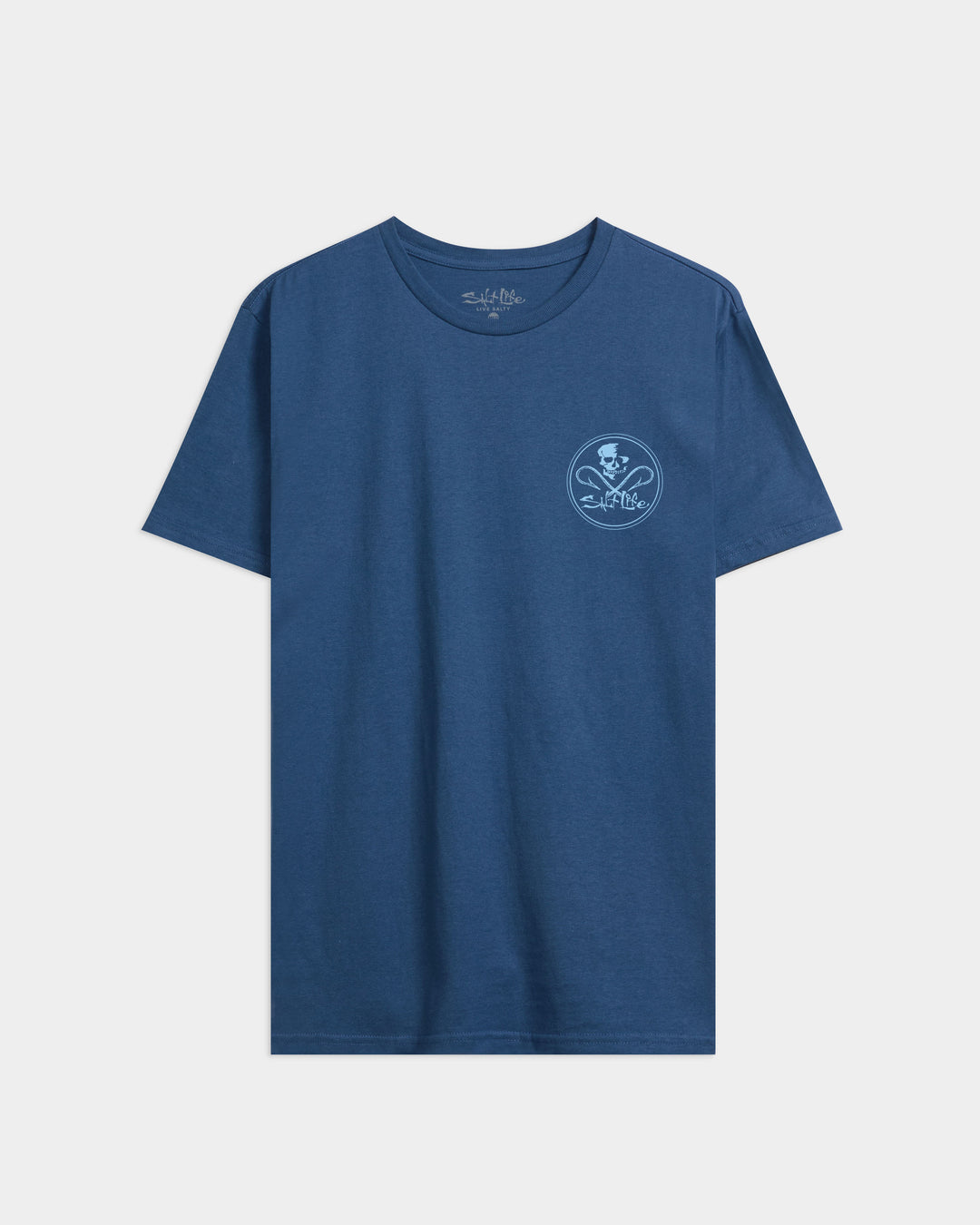 Men's Skull and Hooks Short Sleeve Tee - BIG