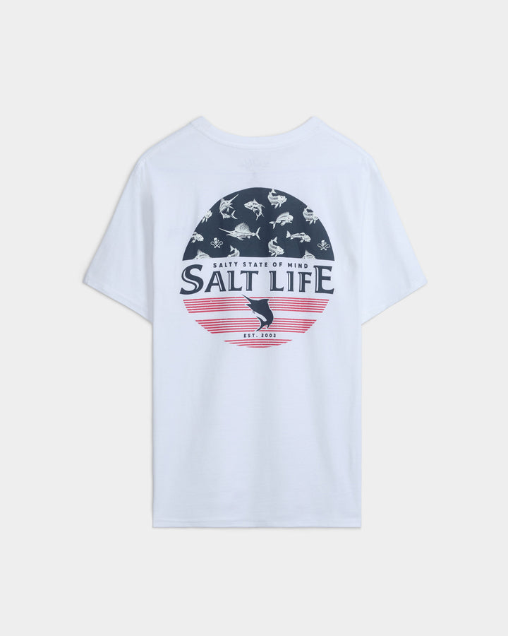 Men's Salty Honor Bones Short Sleeve Tee