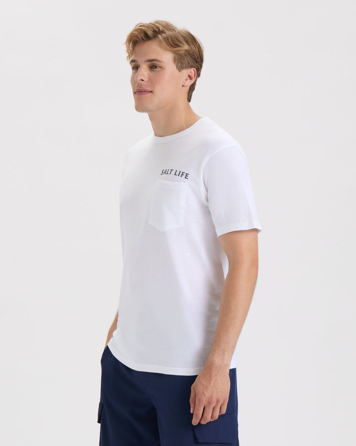 Men's Salty Honor Bones Short Sleeve Tee