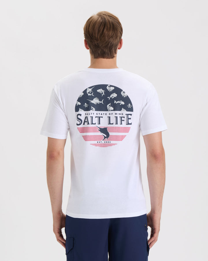 Men's Salty Honor Bones Short Sleeve Tee