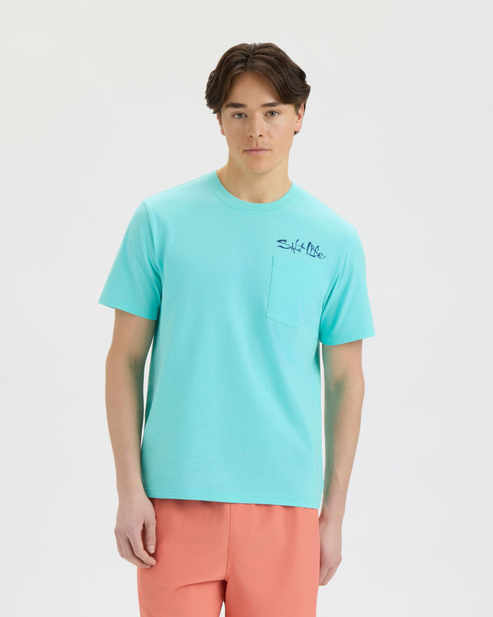 Men’s One Cast At A Time Short Sleeve Tee