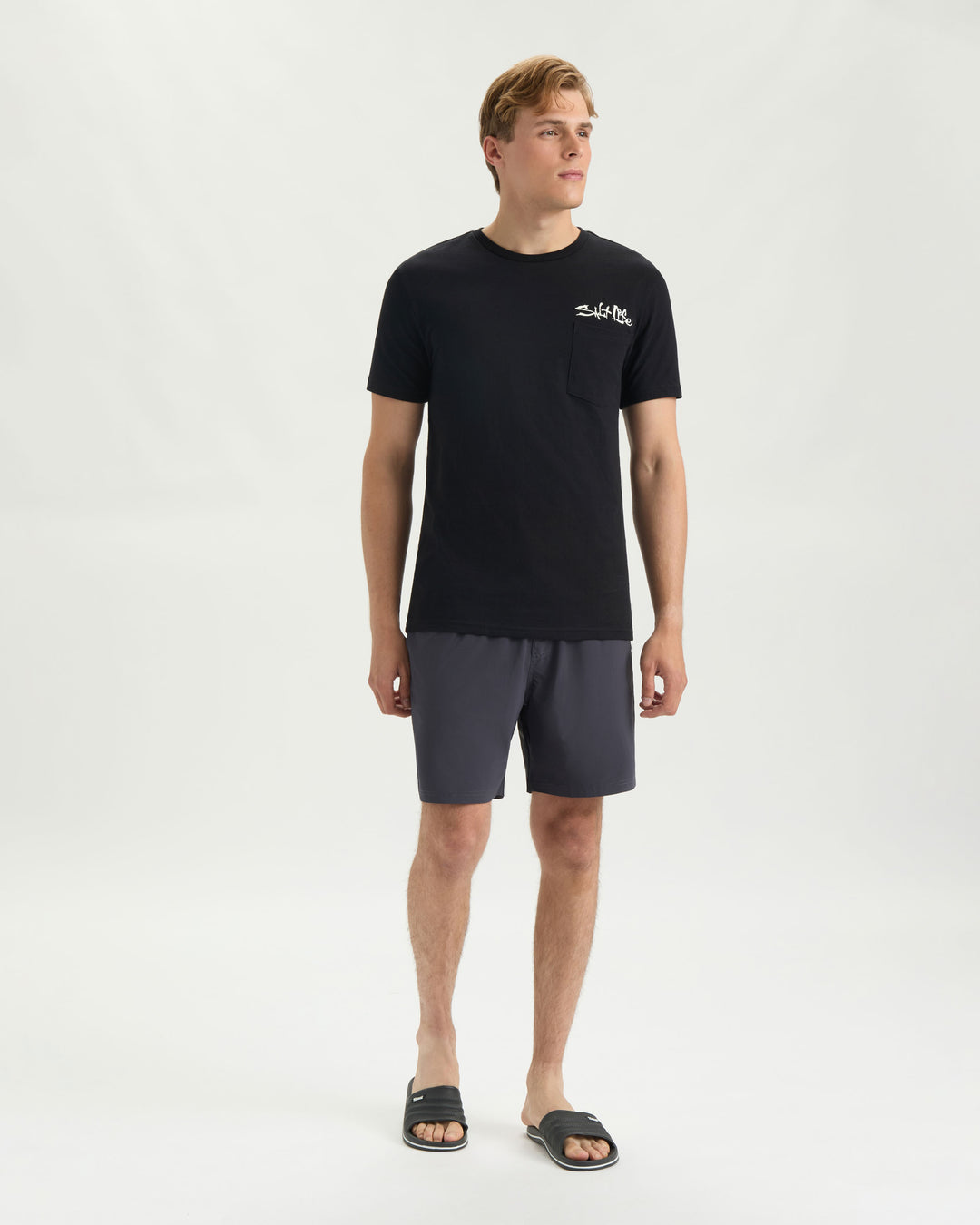 Men’s One Cast At A Time Short Sleeve Tee