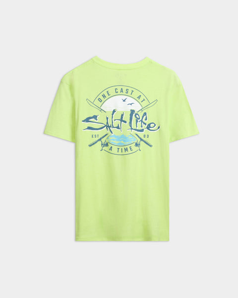 Men's One Cast at a Time Short Sleeve Shirt