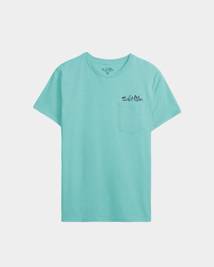 Men’s One Cast at a Time Short Sleeve Tee - BIG