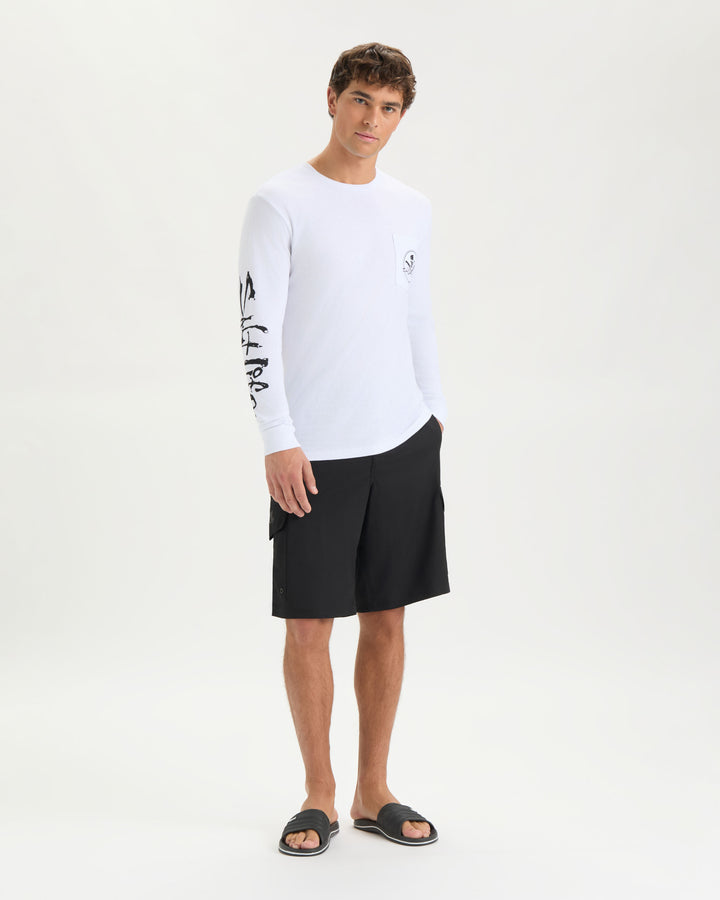 Men’s Skull and Fillet Long Sleeve Shirt