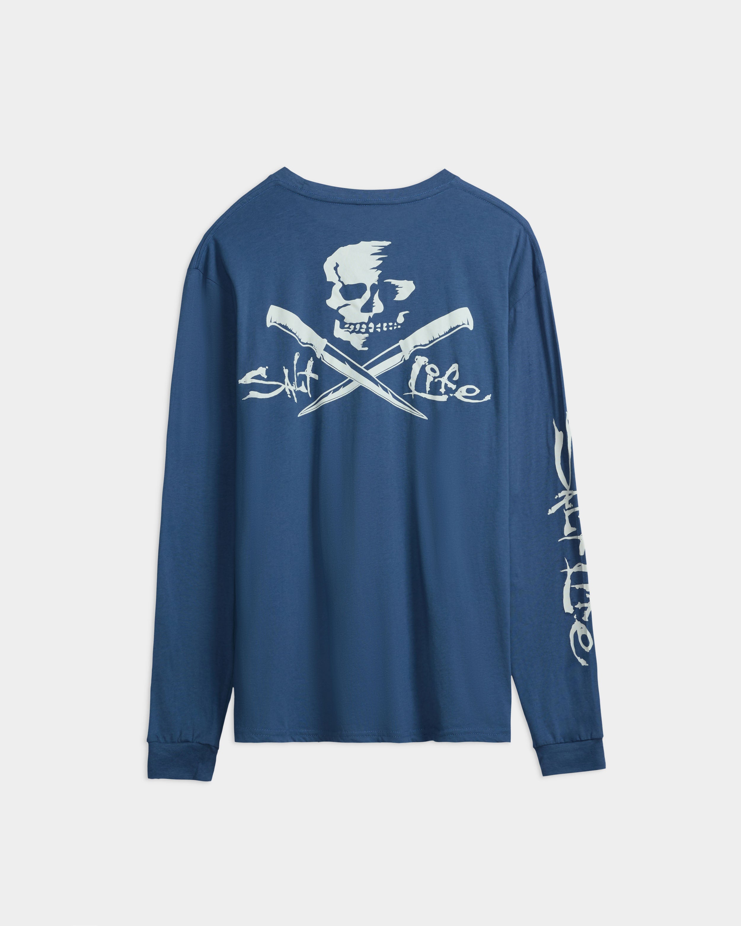 Men's Skull and Fillet Long Sleeve Shirt