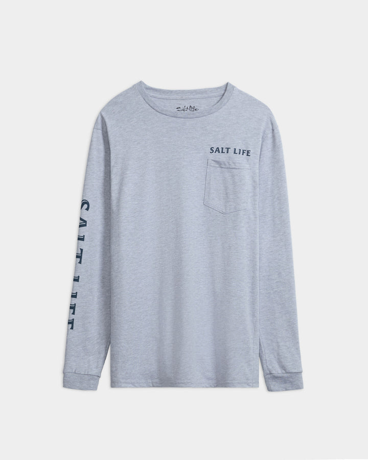 Men's Salty Honor Bones Long Sleeve Shirt