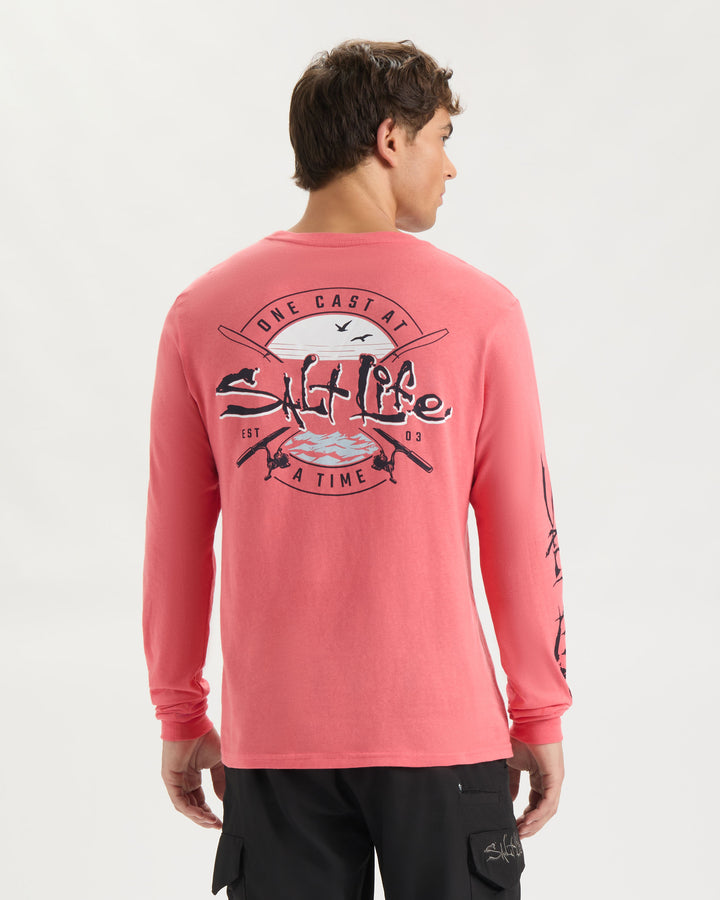 Men's One Cast at a Time Long Sleeve Shirt
