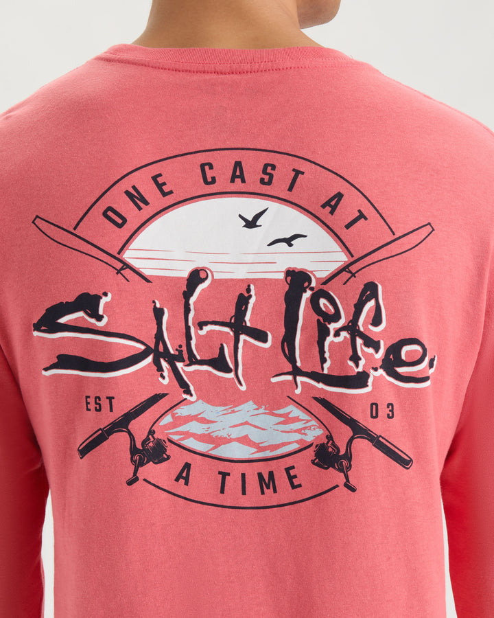 Men's One Cast at a Time Long Sleeve Shirt