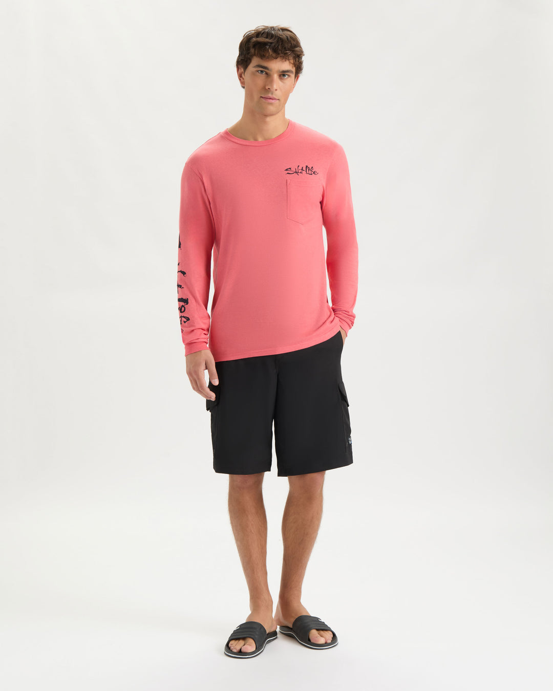 Men's One Cast at a Time Long Sleeve Shirt