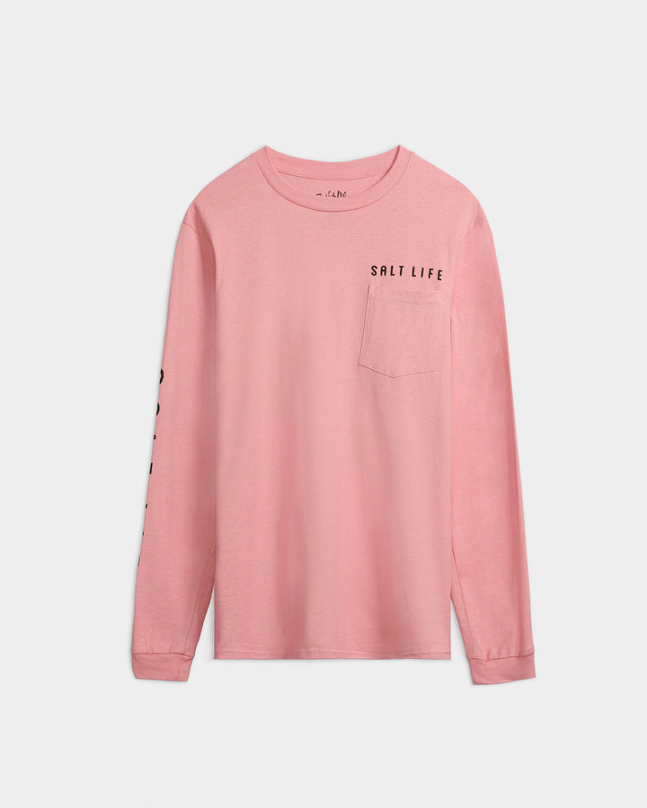 Men's Redfish and Stripes Long Sleeve Shirt