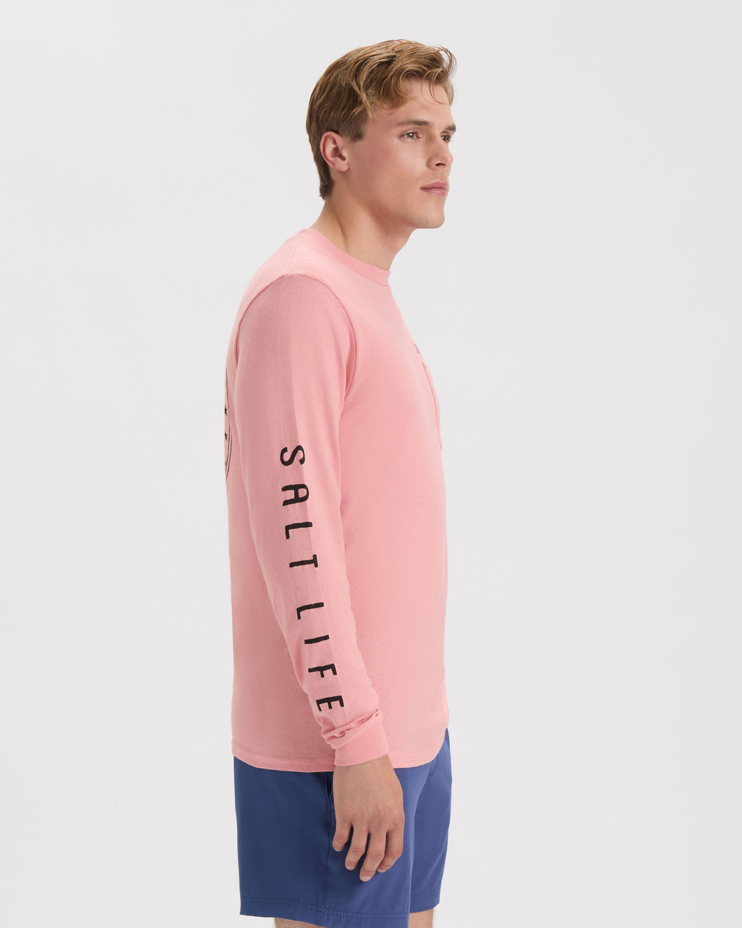 Men's Redfish and Stripes Long Sleeve Shirt