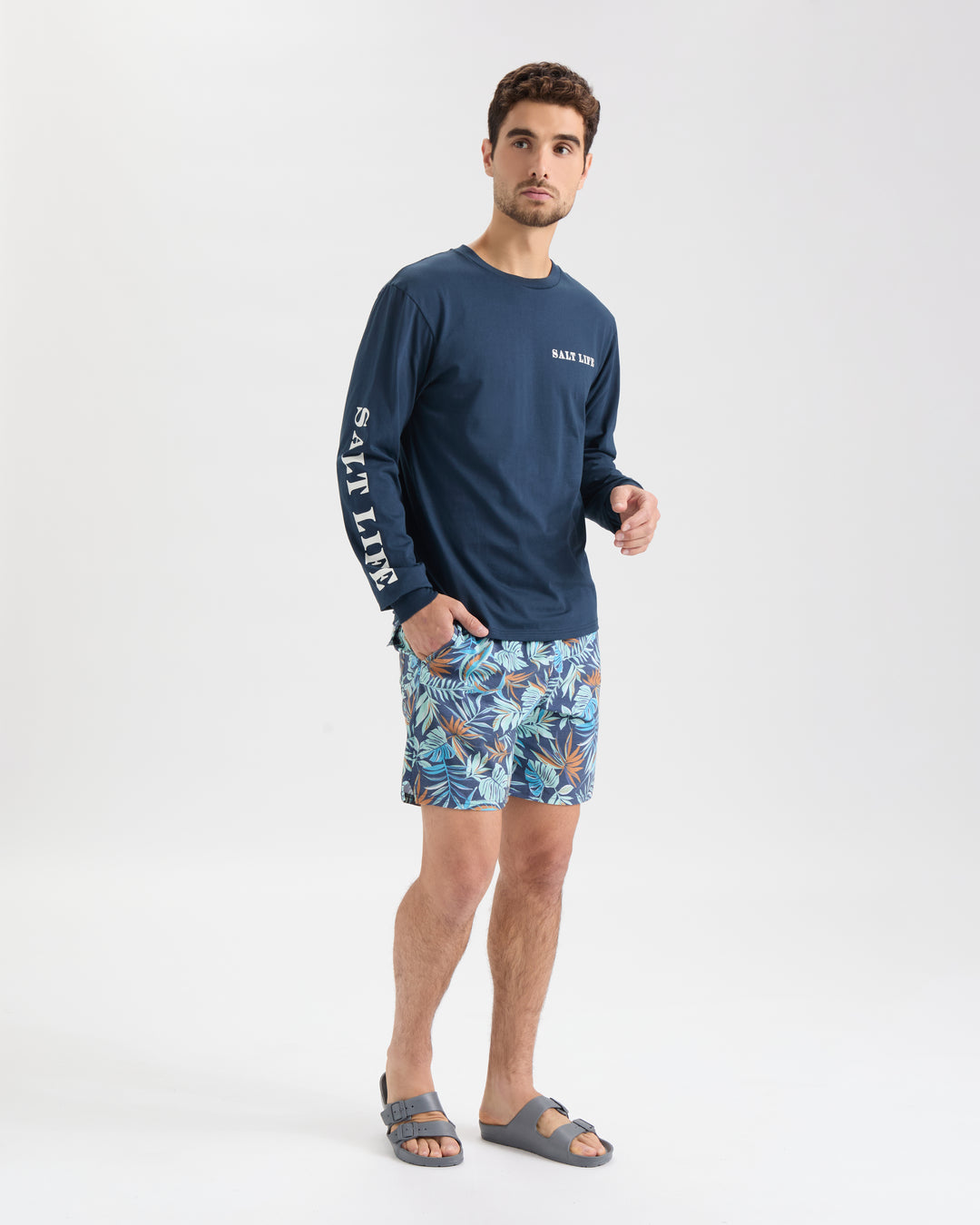 Men's Hourglass Long Sleeve Shirt