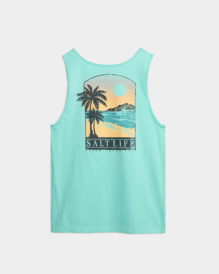 Men's Palm Islet Tank Top