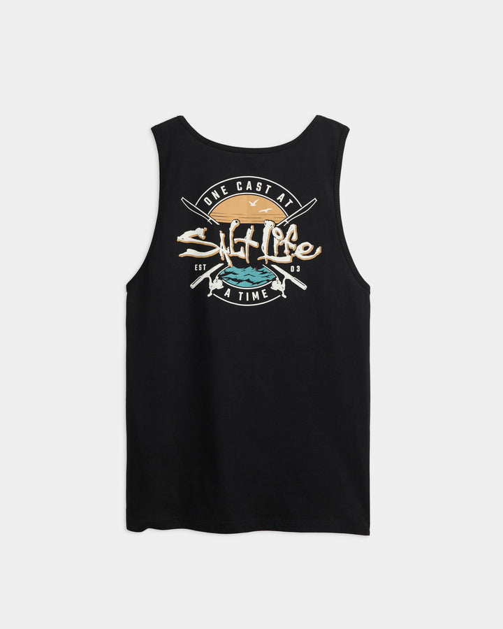 Men’s One Cast At A Time Tank Top