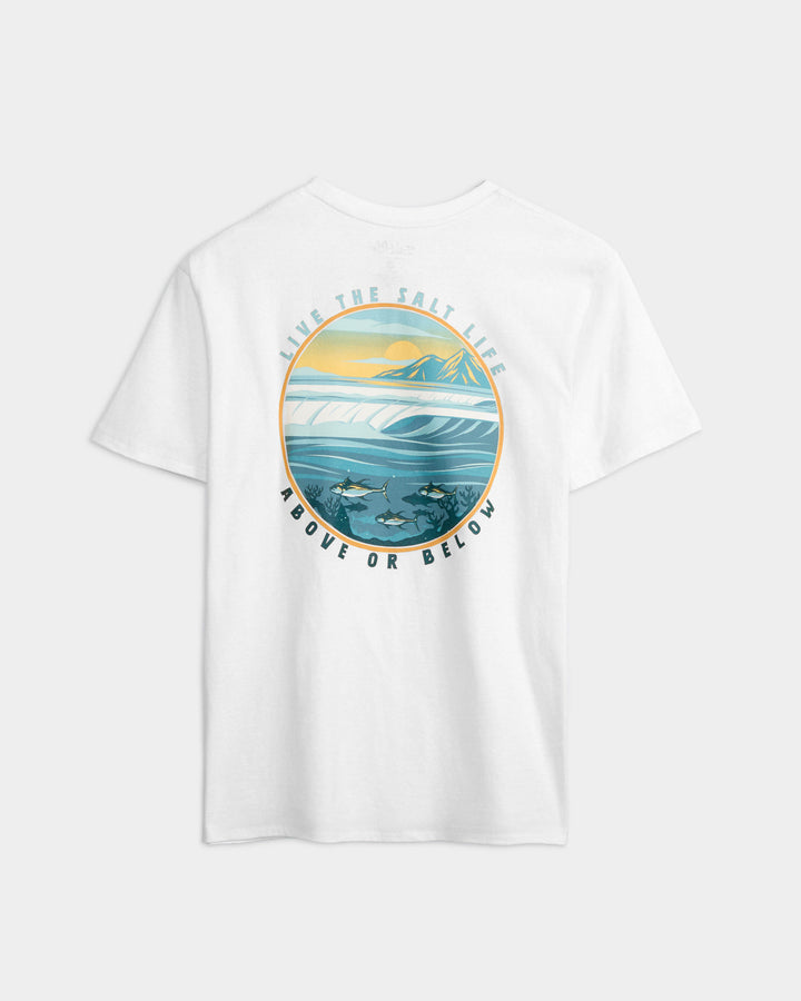 Men's Live Above Or Below Short Sleeve Shirt