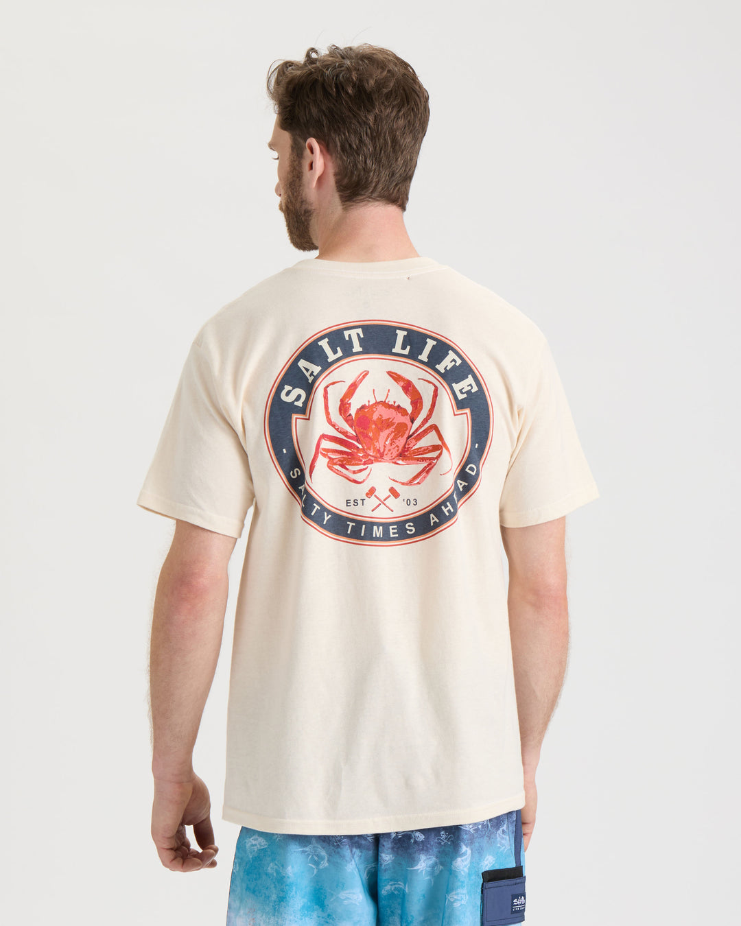 Men's Buoyant Crab Short Sleeve Shirt